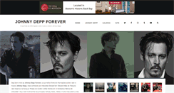 Desktop Screenshot of johnnydeppforever.com